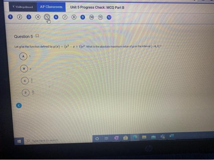 Apes unit 5 progress check mcq part b