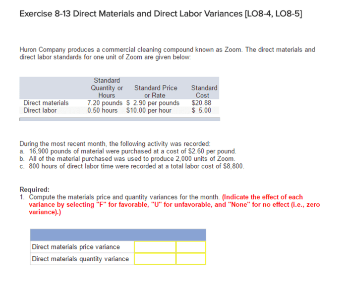 Produces huron cleaning commercial compound standards pound pounds purchased recorded thousand rate during variance