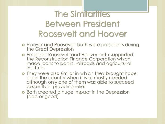 Fdr roosevelt deal hoover vs ppt powerpoint presentation democrat