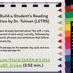 Letrs unit 2 session 1 check for understanding